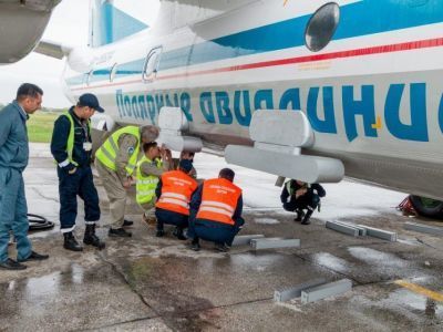 Самолет-зондировщик вызвал осадки на лесном пожаре в Среднеколымском районе