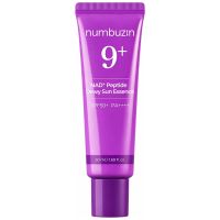 Солнцезащитная эссенция с пептидами numbuzin No.9 NAD+ Peptides Dewy Sun Essence SPF50+ PA+++