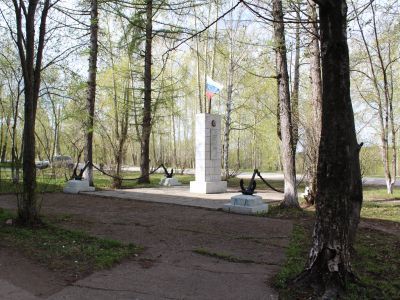 Обелиск, установленный в память земляков, погибших в годы Великой Отечественной войны