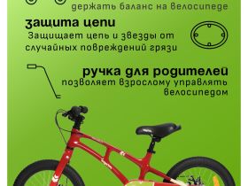 Детский велосипед Pifagor Currant 16, год 2022, цвет Красный