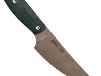 Нож Barmaley Knives Буратино L, сталь VG-10, рукоять Микарта, зеленый