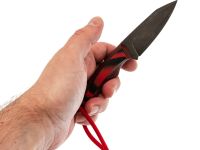 Нож Pocket Wolf Кело, сталь K340, рукоять G10, черно-красный