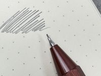 Ручка мультисистемная Rhodia, 3в1 (черный+красный+кар 0,5), корпус Коричневый