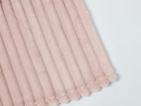 Плед Мягкая полоска/Soft strip, пудра