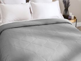 Покрывало Traforo grigio