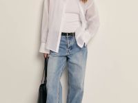 Блузка свободного силуэта