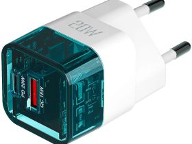 Зарядное устройство Red Line Pro Lumix 20 NQC-15 USB/USB-C 20 Вт Белое / Синее