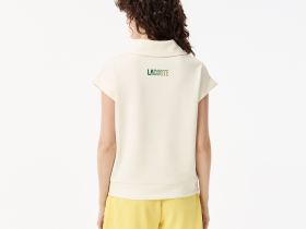 Женская толстовка Lacoste с высоким воротом на молнии без рукавов