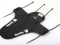 Мини-крыло Gorilla короткое (черный / оранжевый)