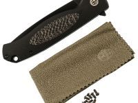 Складной нож Petrified Fish Stamp B03DDW, сталь D2, G10/карбон