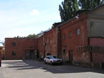 Колокольня Пятницкой церкви, в которой в 1866-1872 гг. служил Д.И. Самбикин