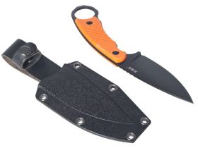 Туристический нож Sanrenmu Orange S768-4, сталь 12C27, рукоять G10, оранжевый/черный