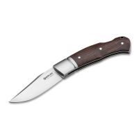 Складной нож Boker Boxer Desert Ironwood, сталь N690, рукоять сталь/дерево