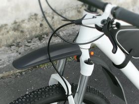 Крыло для велосипеда переднее SKS SHOCKBLADE-2 28"+29" (черный / серый)