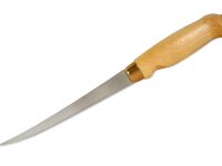 Филейный нож, Rapala, FNF7, нержавеющая сталь, кожаный чехол