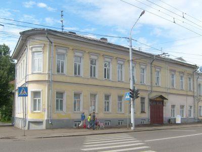 Здание Ремесленной управы. Здесь находилась подпольная типография Костромского комитета РСДРП