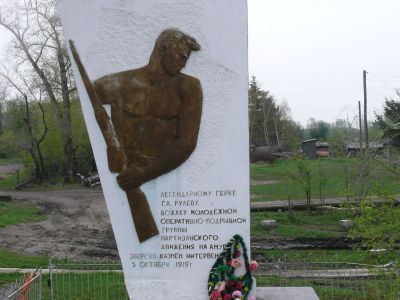 Памятник Герою гражданской войны Рулеву Георгию Александровичу (Герке)