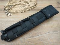 Нож Асгард, сталь AUS-8, черная рукоять кратон