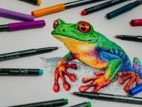 Линер Koh-I-Noor "Fineliner" 0,3 мм, синий