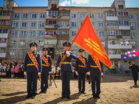 Ветерана Валентину Ефремову поздравили в Якутске с наступающим Днем Победы