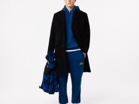 Толстовка Lacoste свободного кроя унисекс