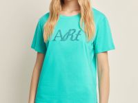 Футболка прямого силуэта с принтом