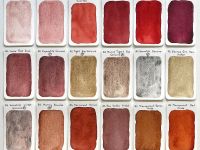 Акварель Daniel Smith в тубе 15 мл Красно-коричневая иридисцентная/Iridescent Russet