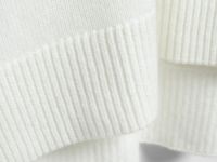 Джемпер поло из пряжи с ангорской шерстью, Белый