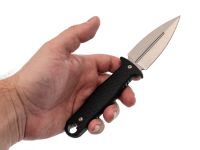Тактический нож Daggerr Combat, сталь 8Cr14MoV, рукоять FRN, черный