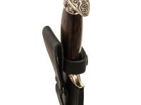 Нож Шайтан, кованый, сталь Х12МФ, рукоять венге