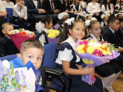 В школах района прозвенел первый звонок