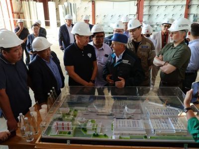 Делегация СФ во главе с Андреем Шевченко посетила строящуюся Жатайскую судоверфь