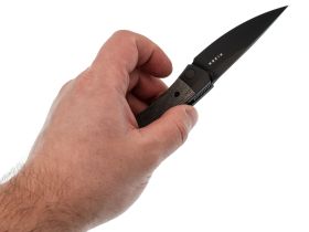 Складной нож Kizer Mini Momo, сталь 154CM, рукоять алюминий/микарта