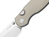 Складной нож Kizer Phoca BD, сталь 14C28N, рукоять алюминий