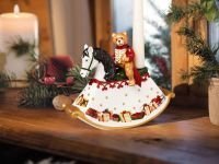 Villeroy & Boch Подсвечник "Мишка на лошадке-качалке" 17 см Christmas Toys Memory Villeroy & Boch
