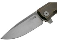 Складной нож LionSteel MT01 BR, сталь M390, рукоять Bronze titanium