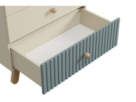 Комод детский Финни 85x86 Серо-зеленый
