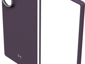 Чехол Magssory Aramid Case для Galaxy Z Fold8 Ultra, кевлар бордовый