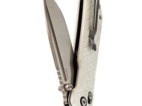 Складной нож SRM Rubik Large сталь 14C28N, рукоять Ivory White G10