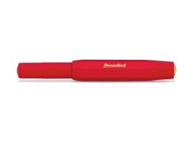 Ручка перьевая Kaweco CLASSIC Sport М 0,9 мм, чернила синие, корпус красный