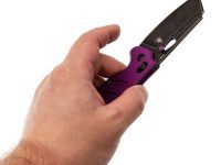 Складной нож Kizer C01C, сталь 154CM, рукоять алюминий, фиолетовый