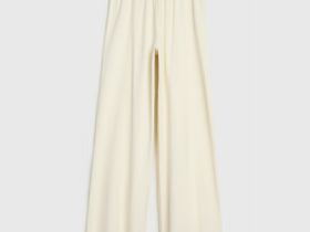 Брюки пижамные из трикотажа пуантель, Желтый