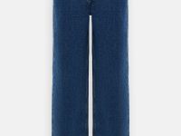 Широкие джинсы с высокой посадкой