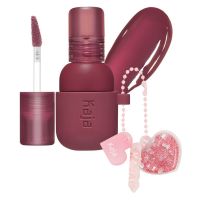 Тинт для макияжа губ и щёк Kaja Jelly Charm Glazed Lip Stain & Blush With Keychain 04 Fig Soda