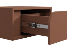 Тумба прикроватная подвесная Блест 45x22 Терракотовый