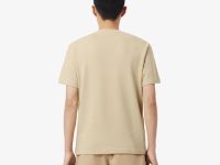 Мужская хлопковая футболка Lacoste из смеси льна