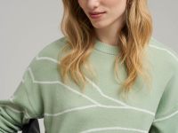 Легкий удлиненный джемпер с хлопком