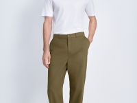 Брюки-бананы с эластичным поясом