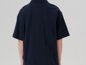 Джемпер трикотажный с воротником поло для мальчиков