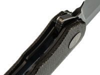 Складной нож Petrified Fish Victor Black, сталь K110, рукоять микарта